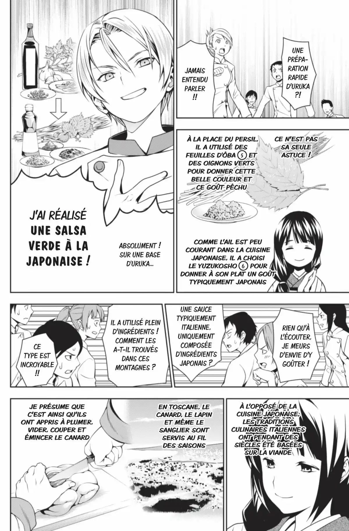 Food Wars ! Volume 3 page 58