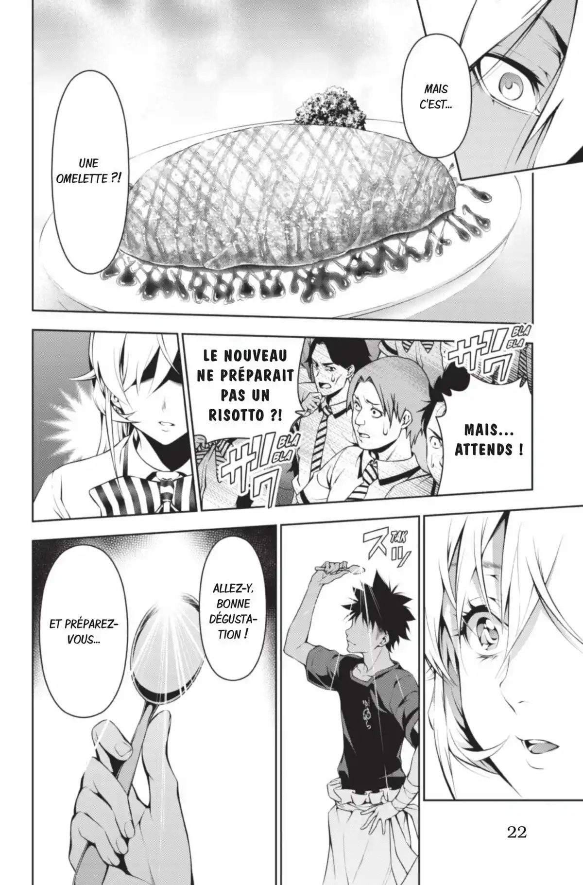 Food Wars ! Volume 8 page 22