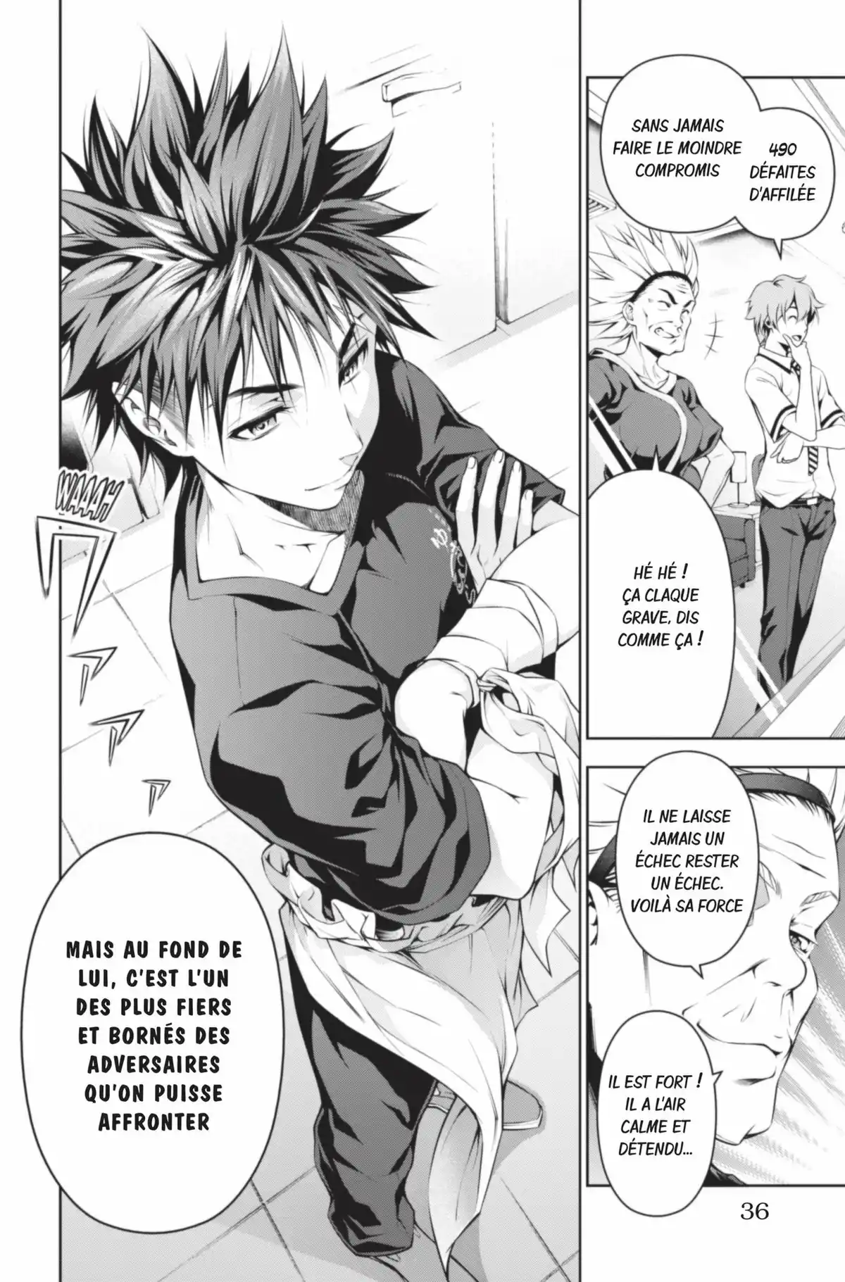 Food Wars ! Volume 8 page 36