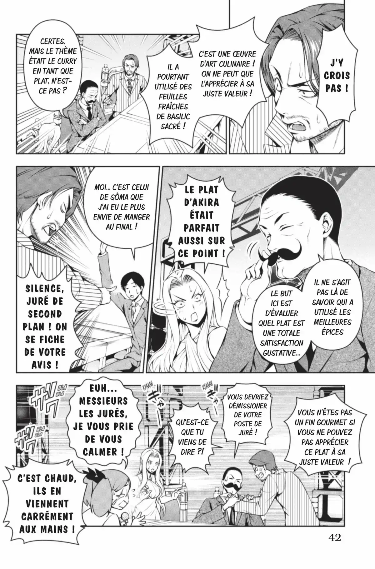 Food Wars ! Volume 8 page 42