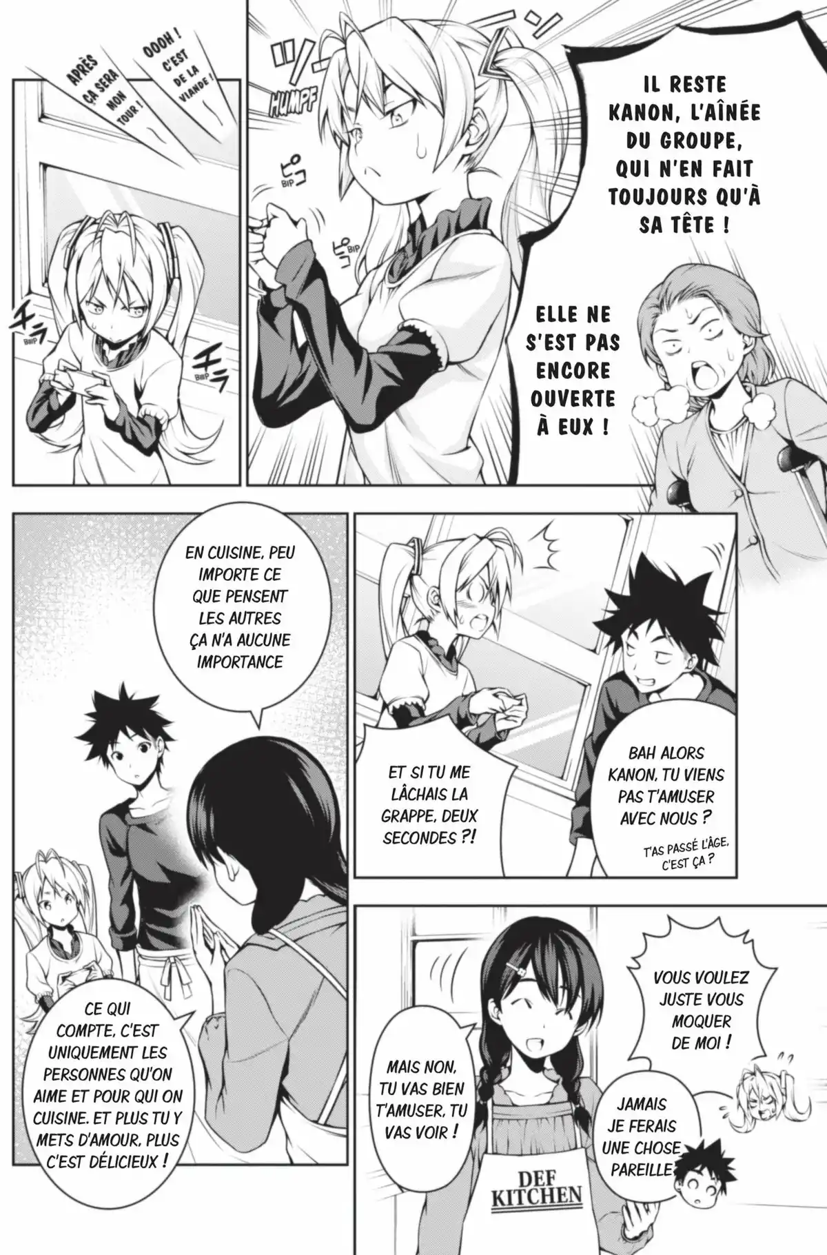 Food Wars ! Volume 8 page 76