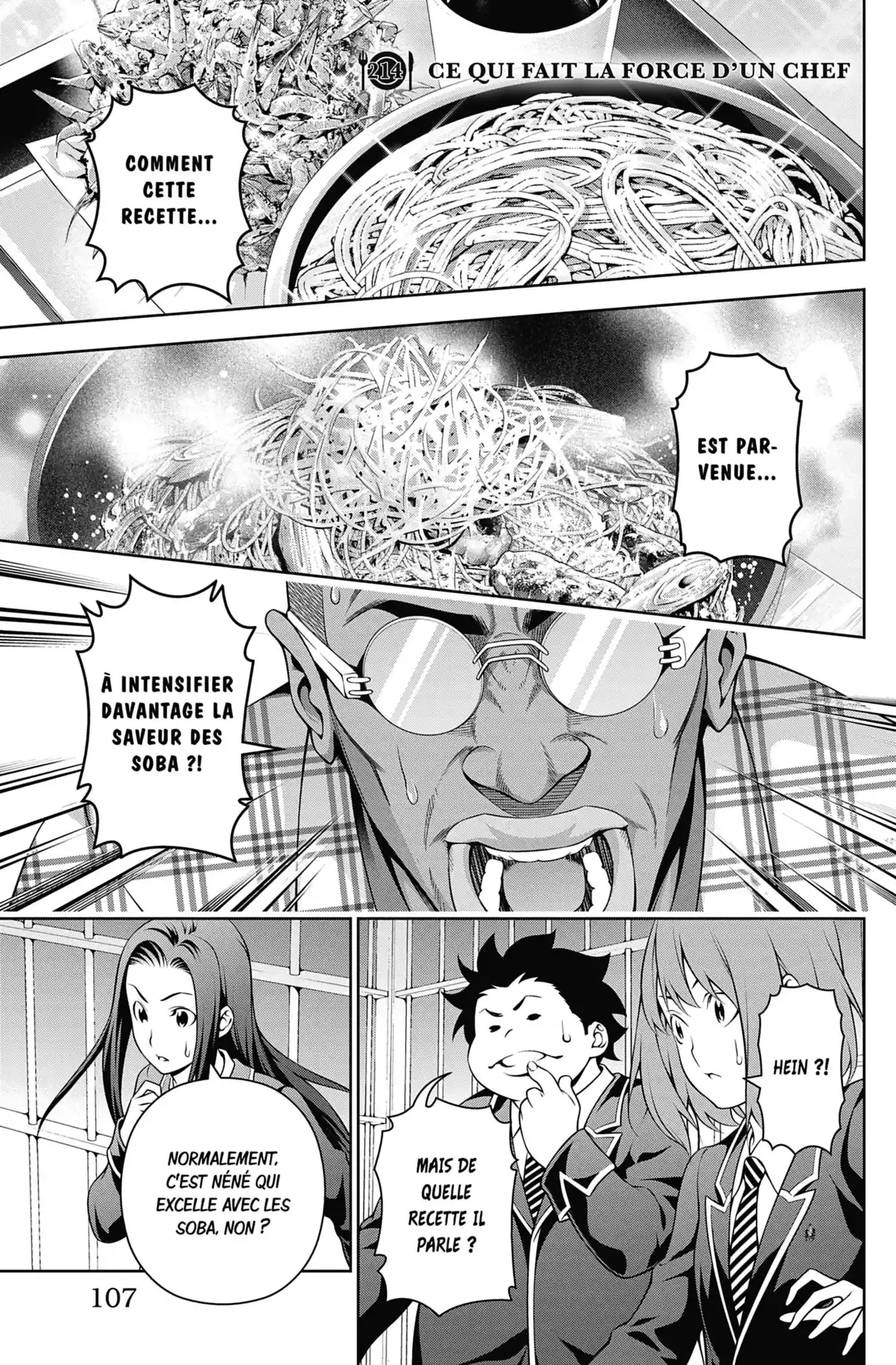 Food Wars ! Volume 25 page 107