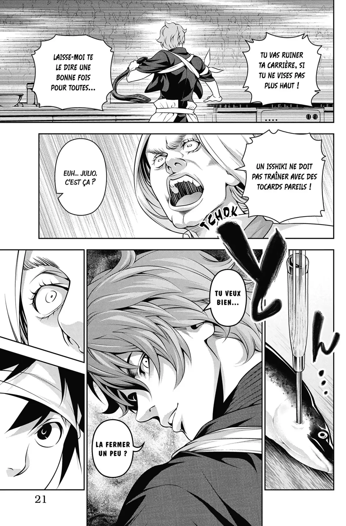 Food Wars ! Volume 25 page 21