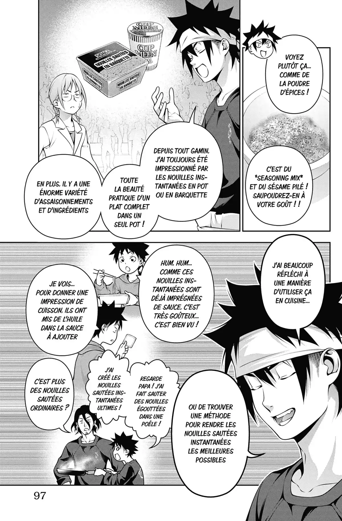 Food Wars ! Volume 25 page 97