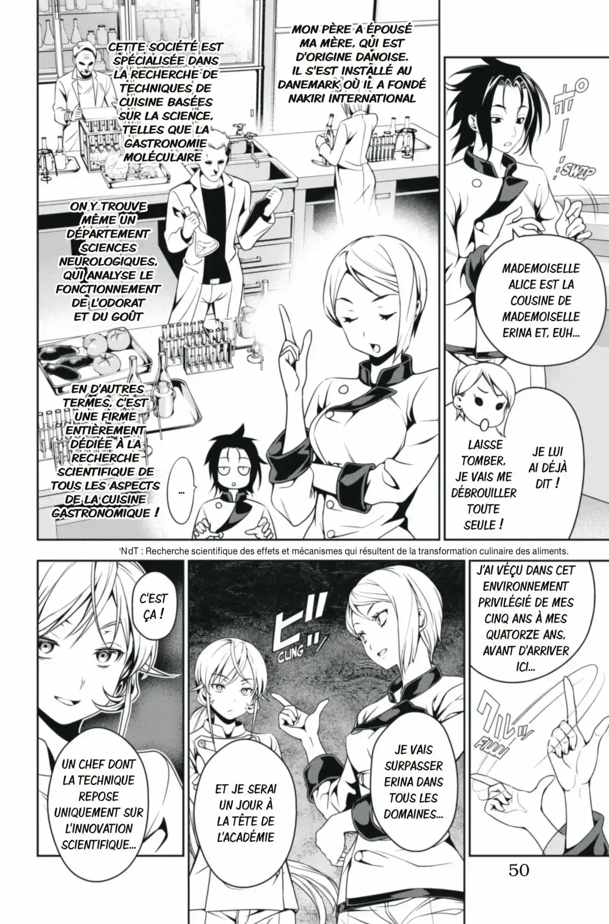 Food Wars ! Volume 5 page 50