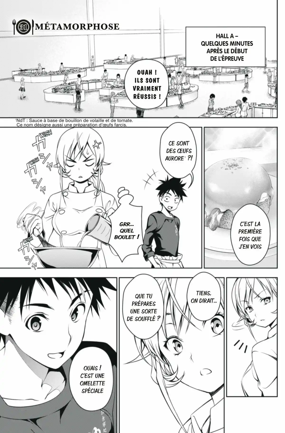 Food Wars ! Volume 5 page 7