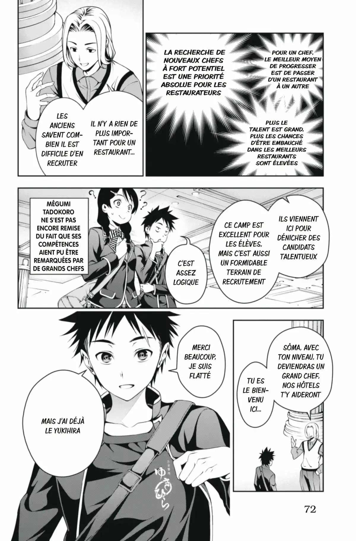 Food Wars ! Volume 5 page 72