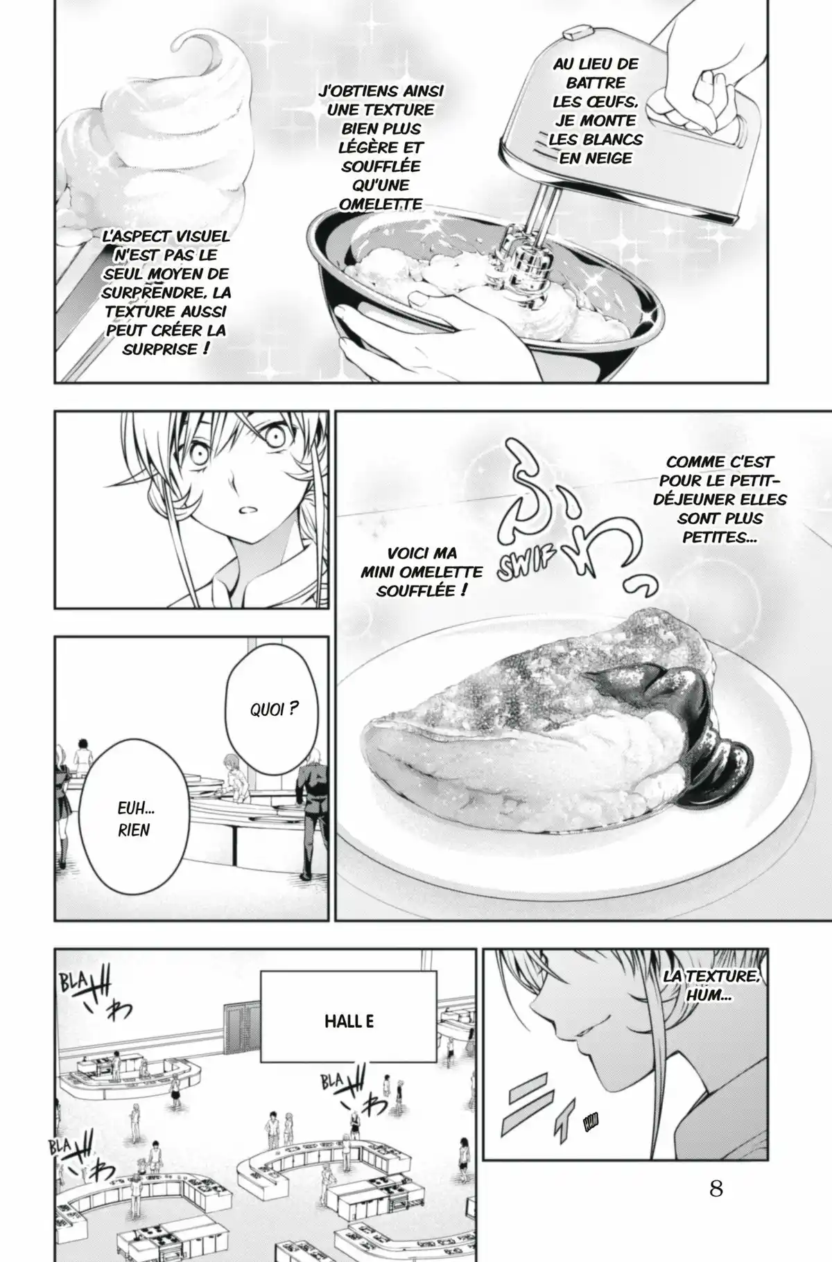 Food Wars ! Volume 5 page 8