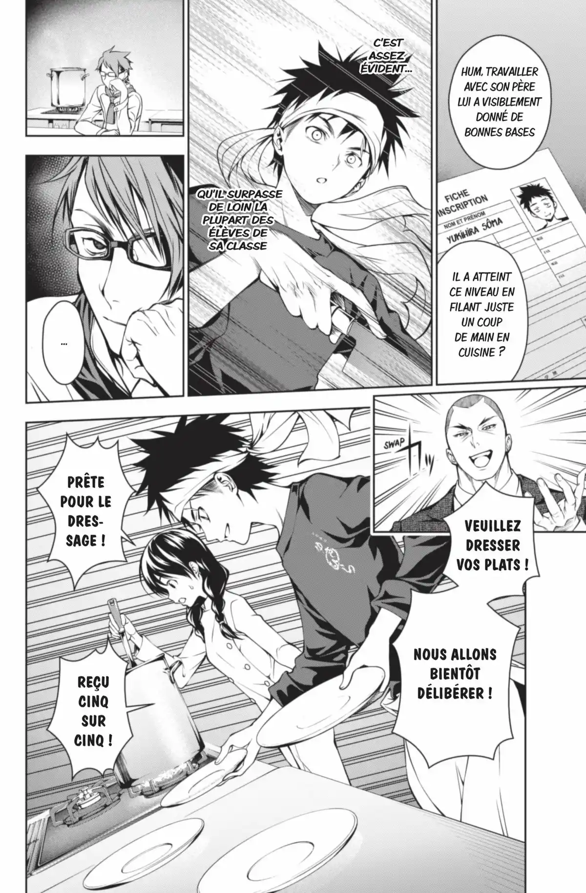 Food Wars ! Volume 4 page 54