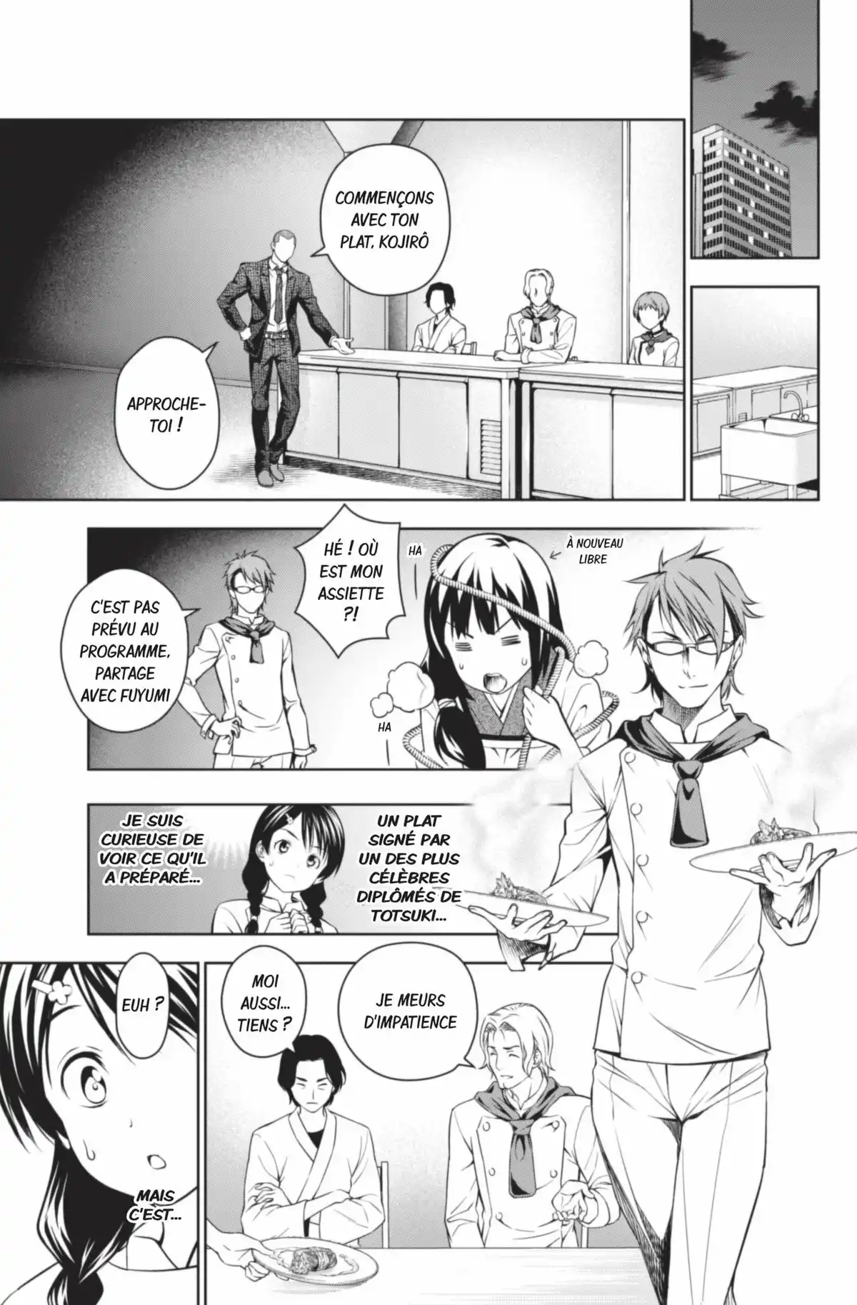 Food Wars ! Volume 4 page 55