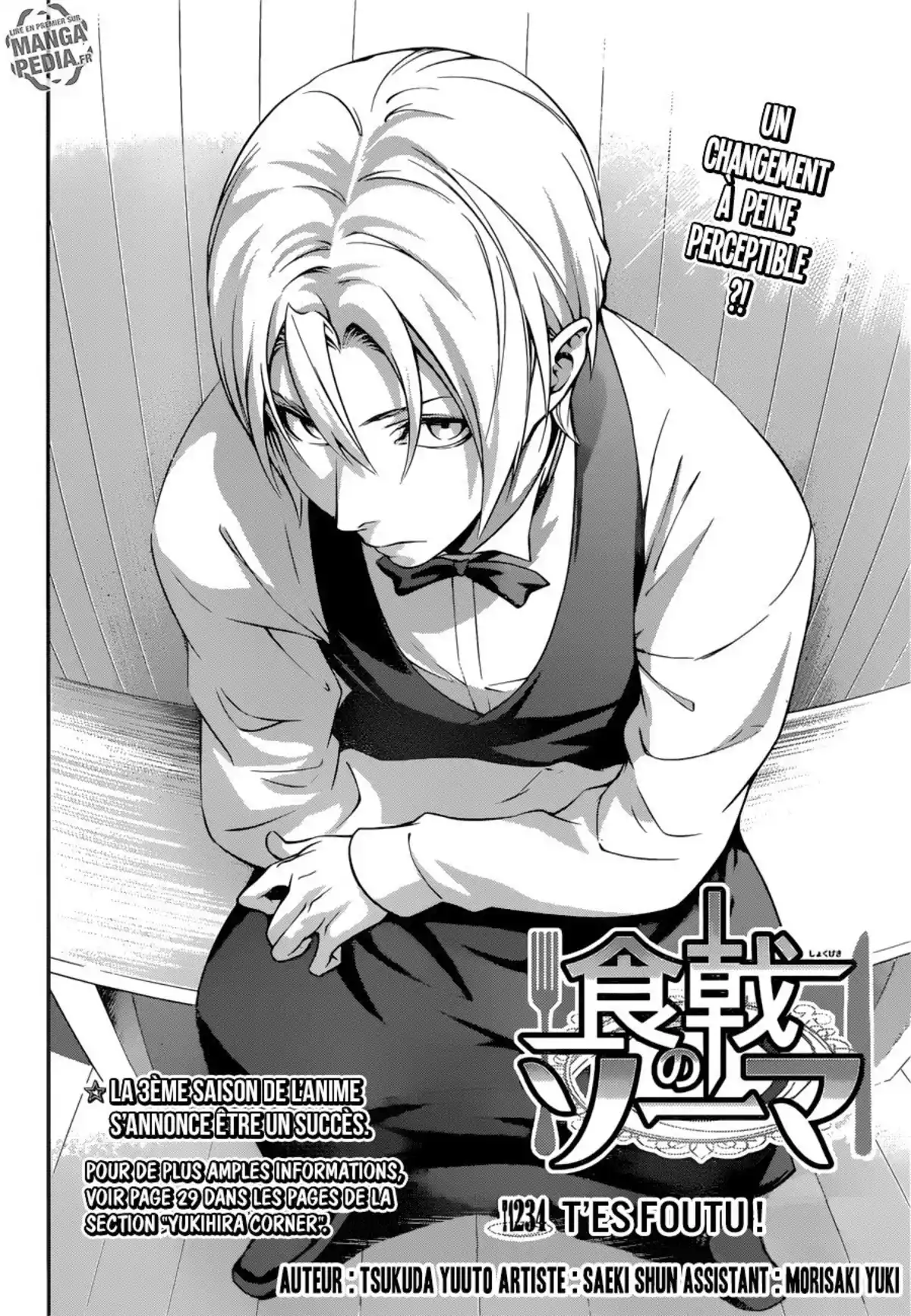 Food Wars ! Volume 27 page 130