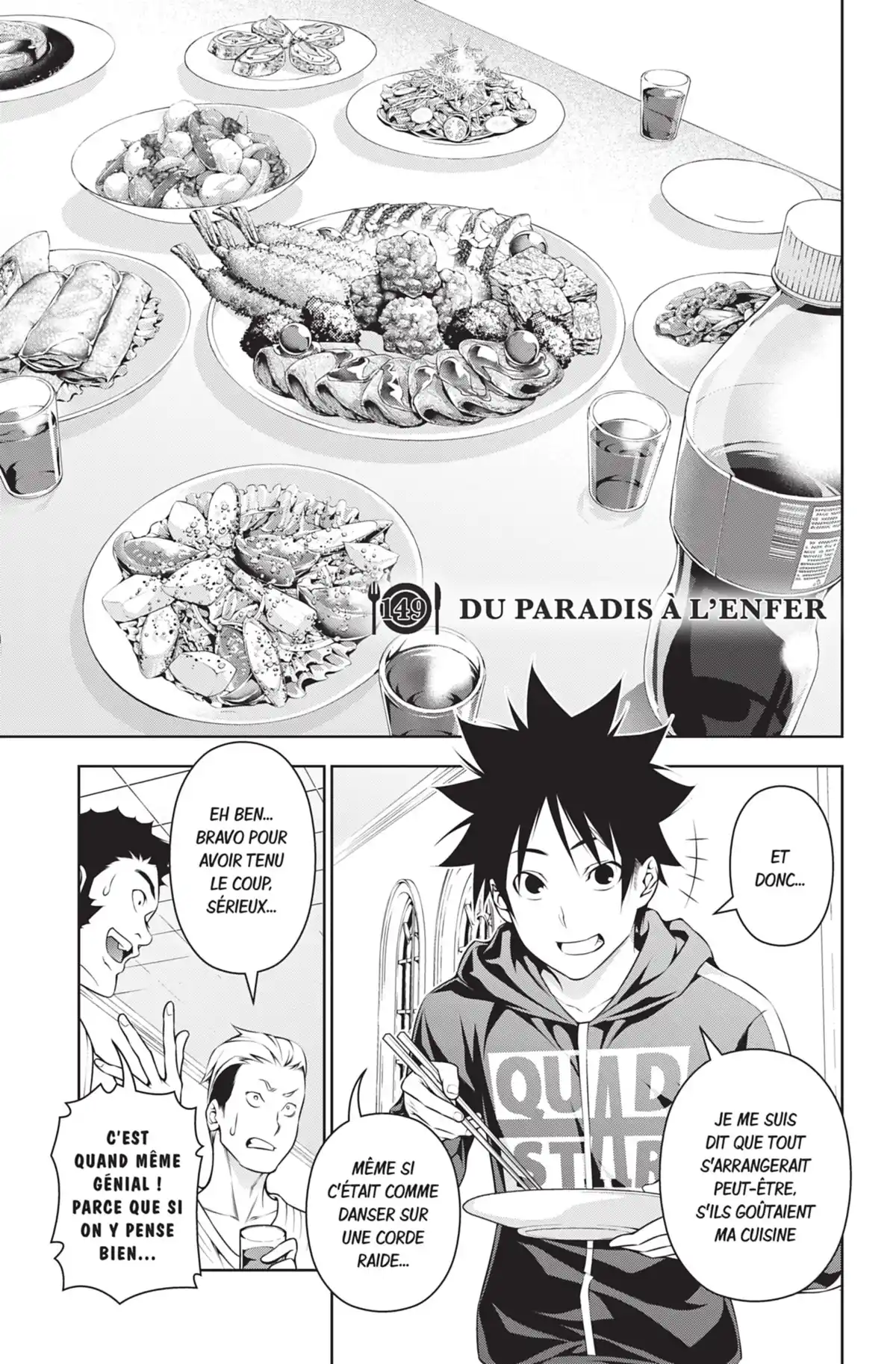 Food Wars ! Volume 18 page 75