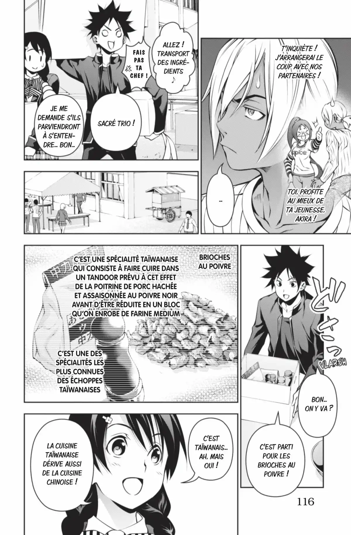 Food Wars ! Volume 15 page 116