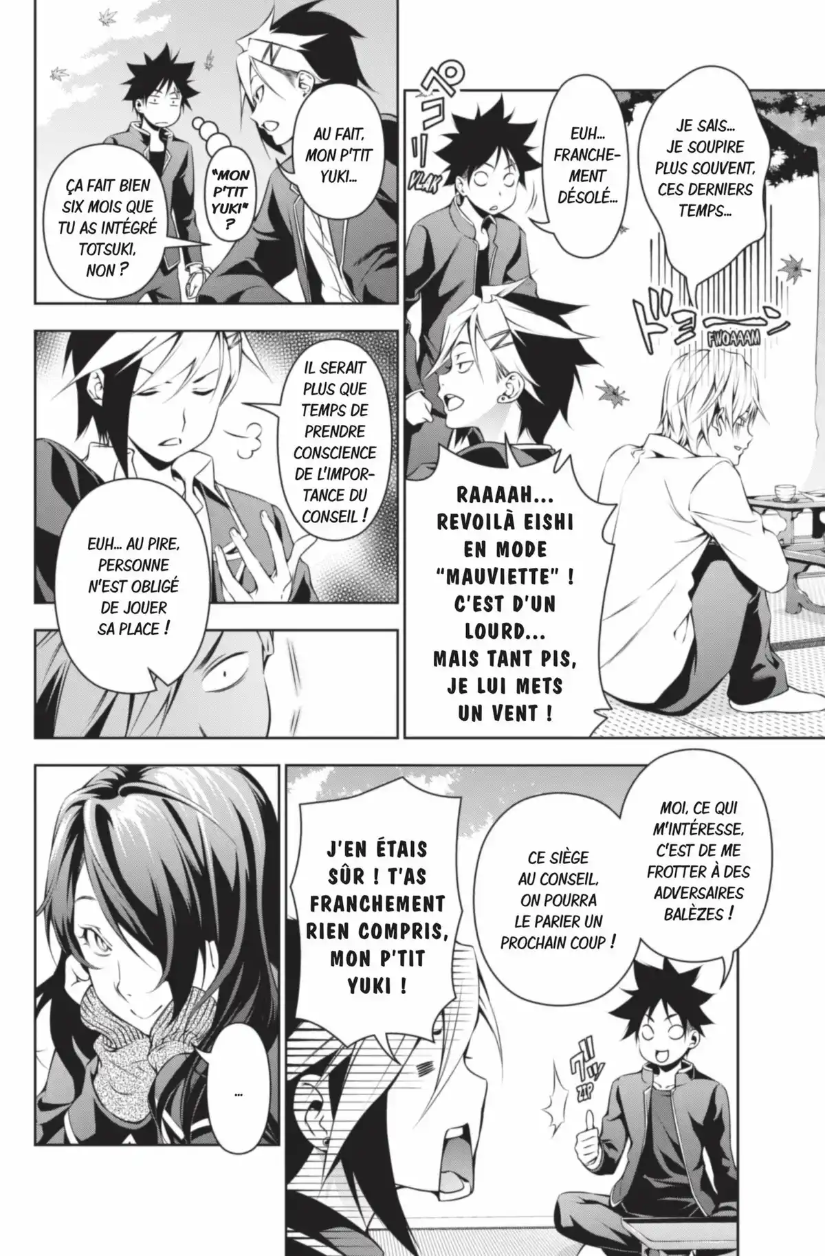 Food Wars ! Volume 15 page 12