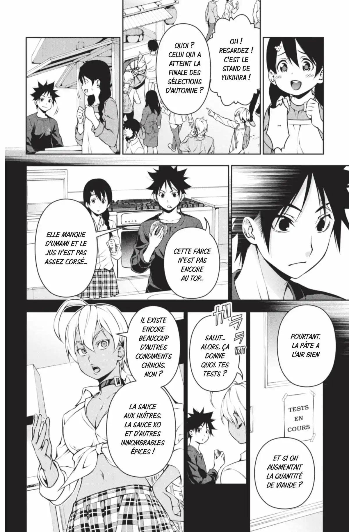 Food Wars ! Volume 15 page 136