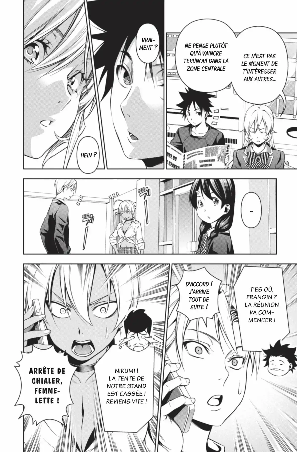 Food Wars ! Volume 15 page 160