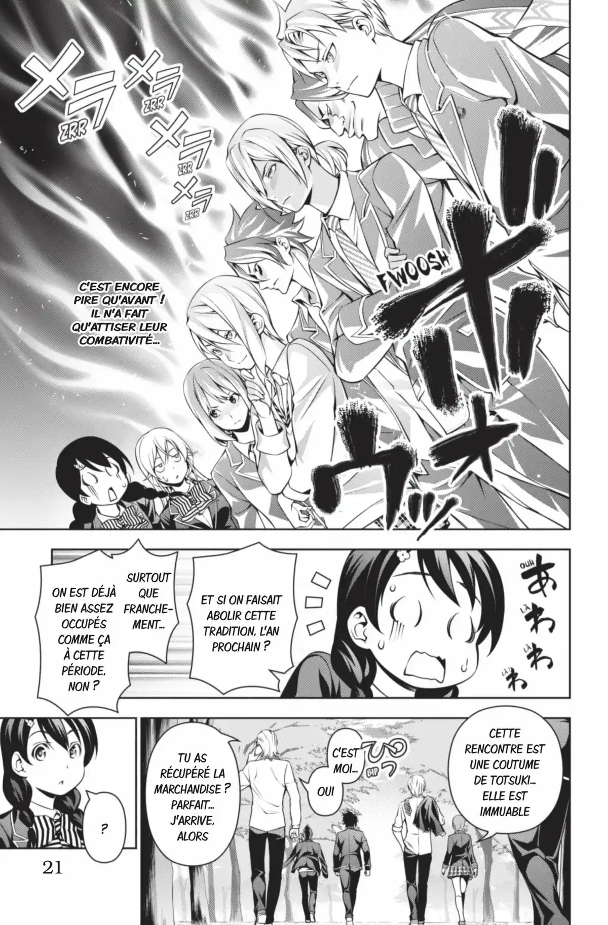Food Wars ! Volume 15 page 21