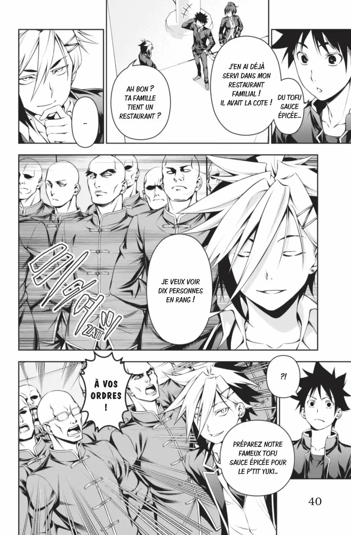 Food Wars ! Volume 15 page 40