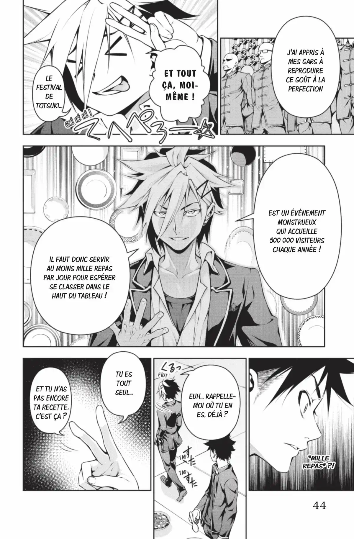 Food Wars ! Volume 15 page 44