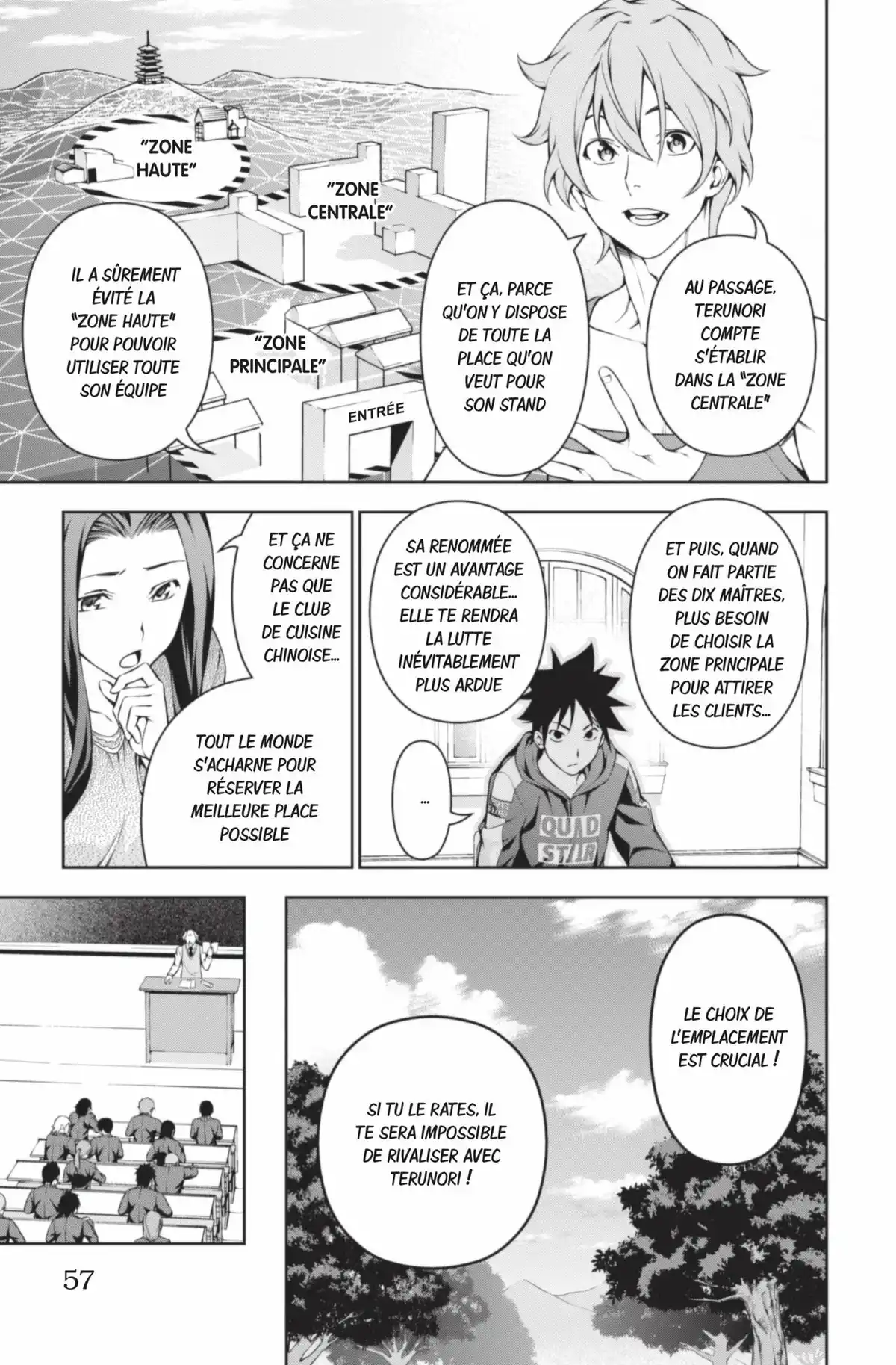 Food Wars ! Volume 15 page 57