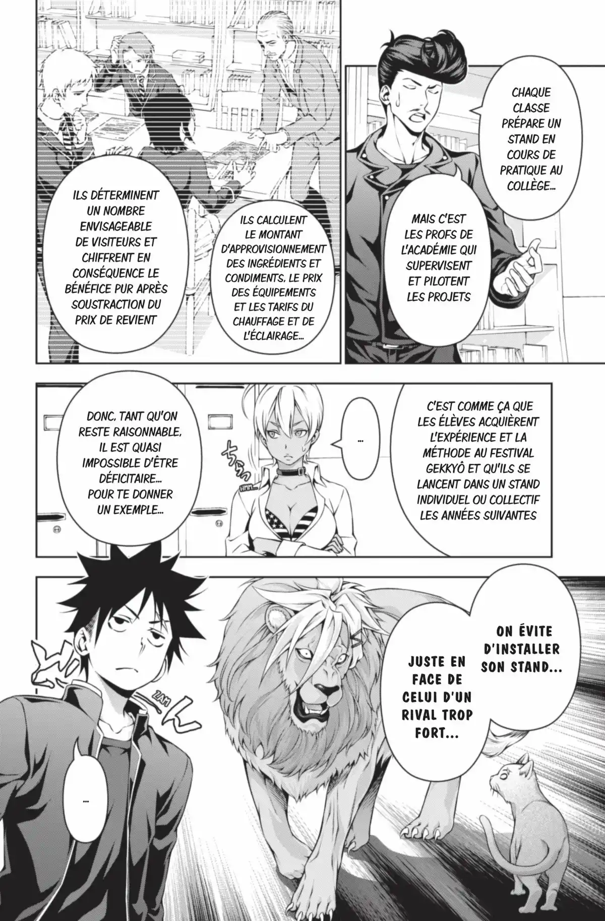 Food Wars ! Volume 15 page 72