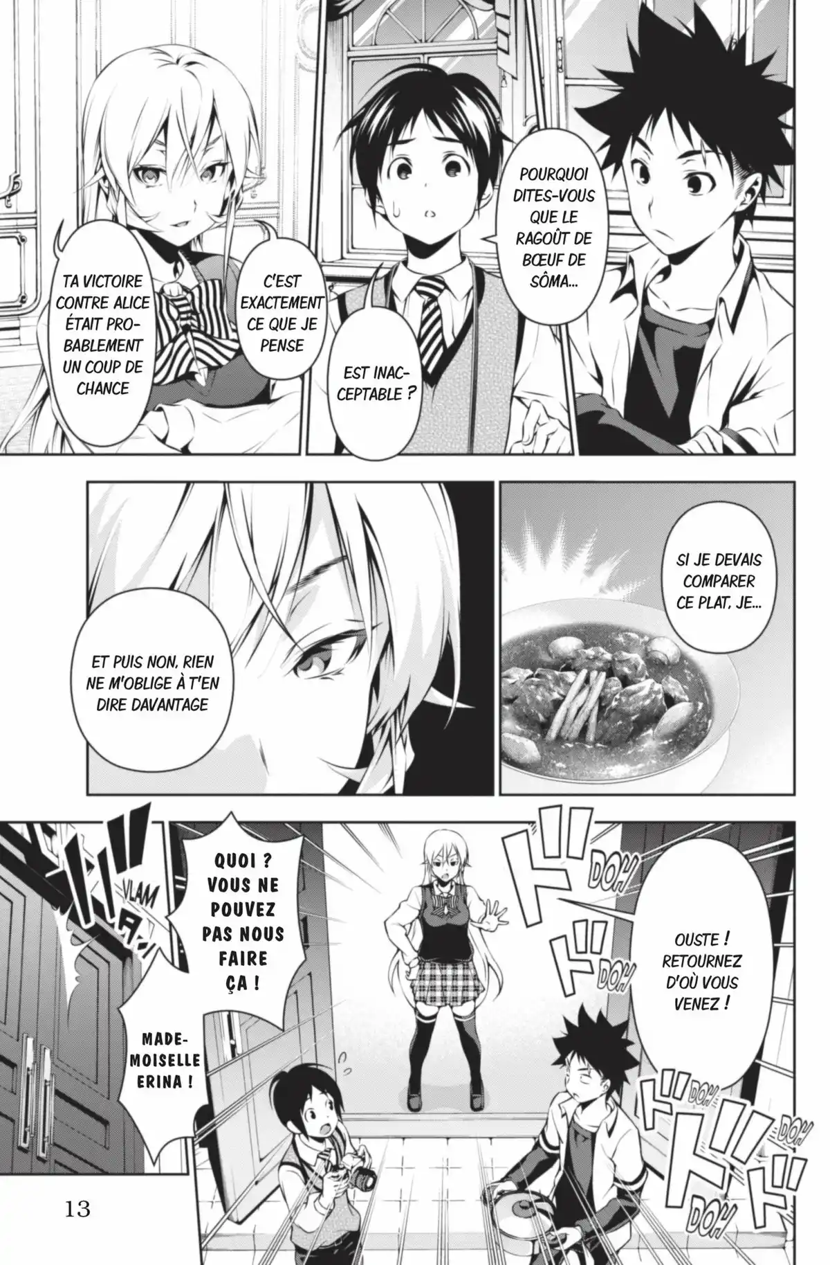 Food Wars ! Volume 11 page 13