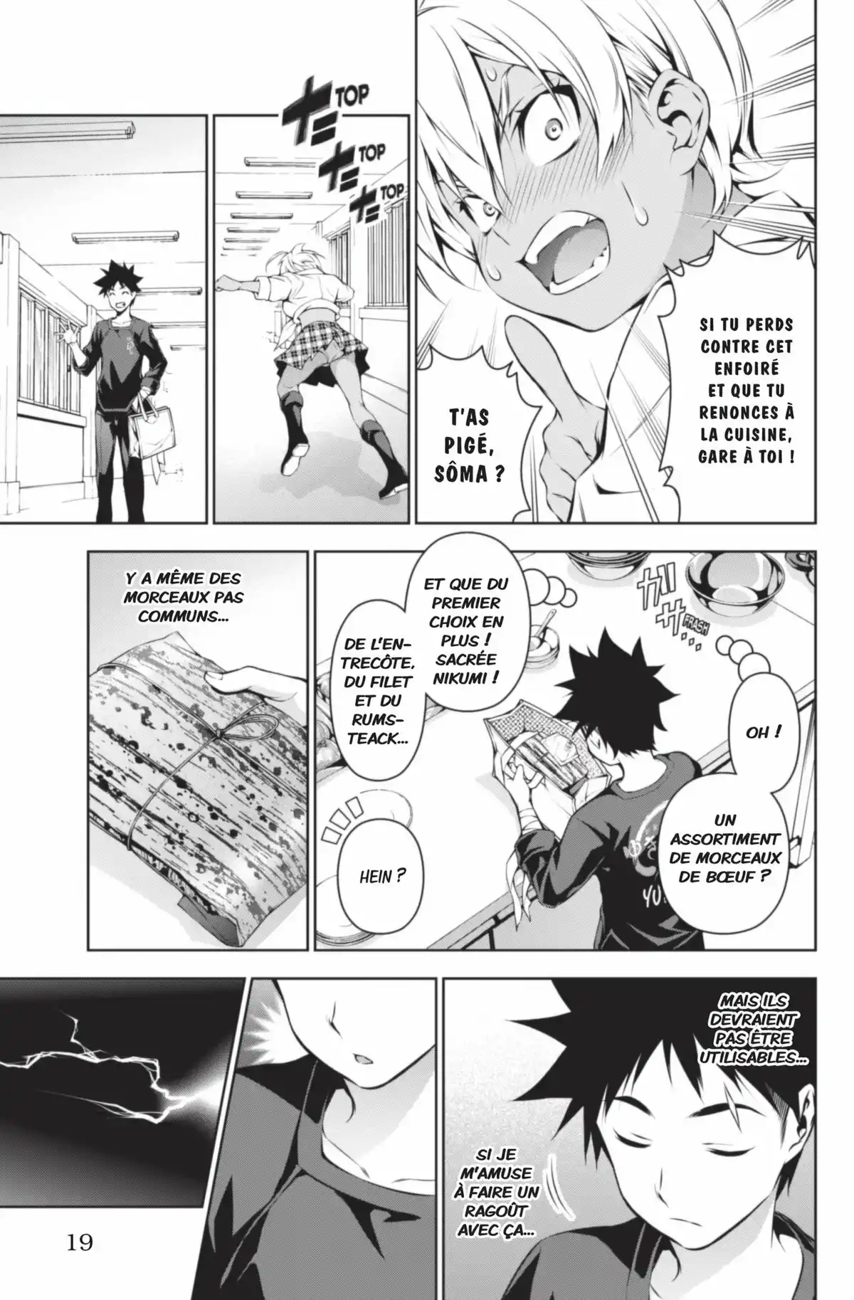 Food Wars ! Volume 11 page 19