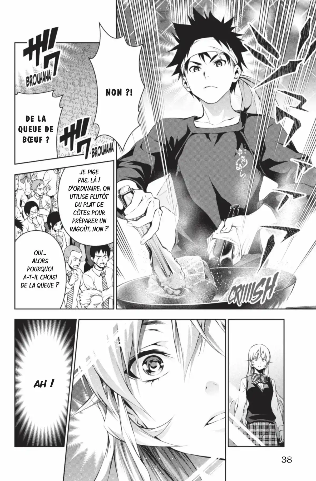 Food Wars ! Volume 11 page 38