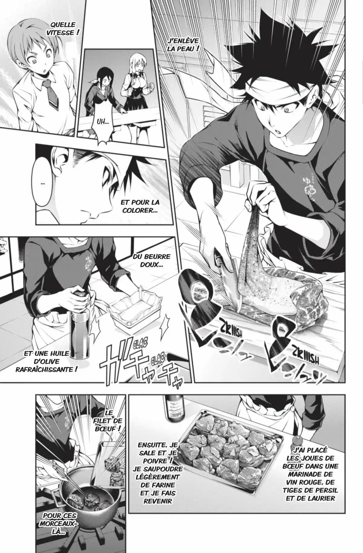 Food Wars ! Volume 11 page 71