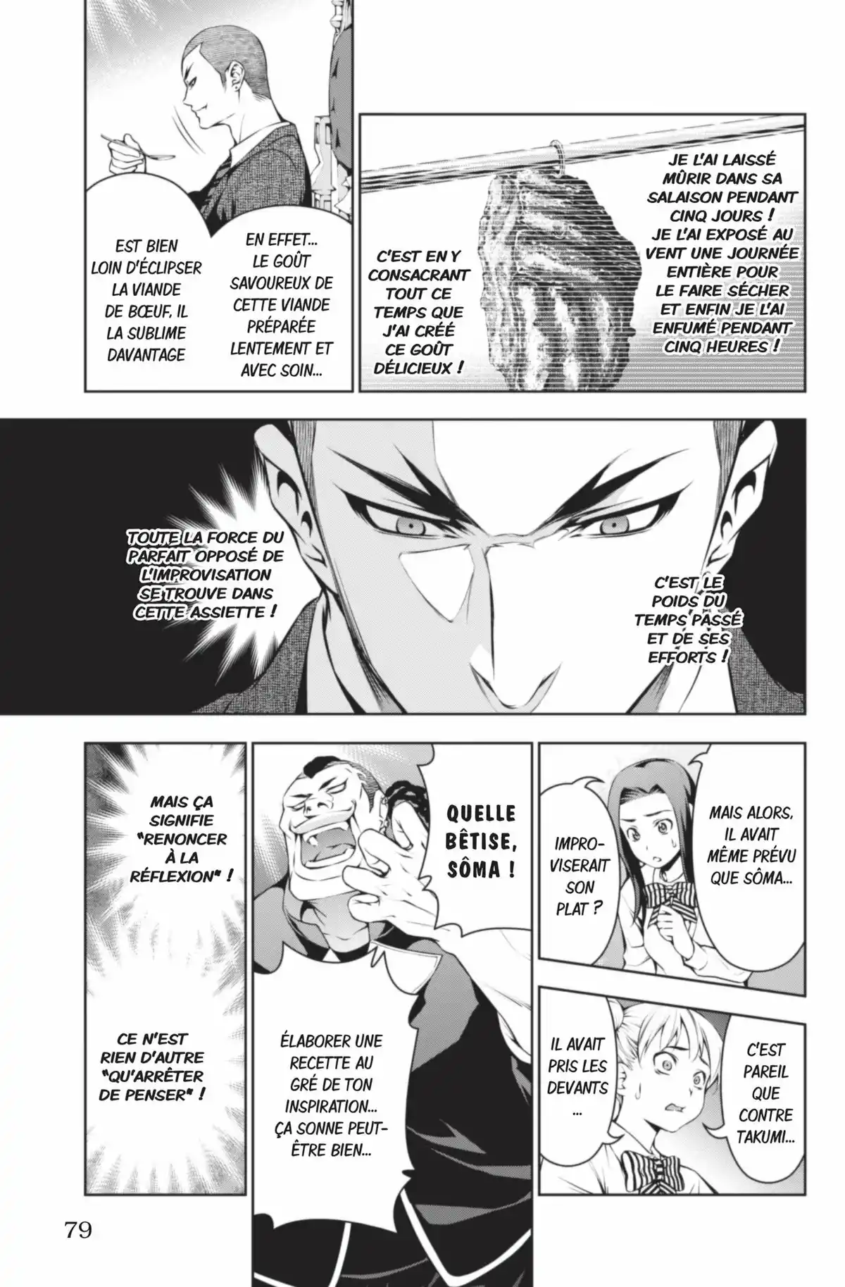 Food Wars ! Volume 11 page 79
