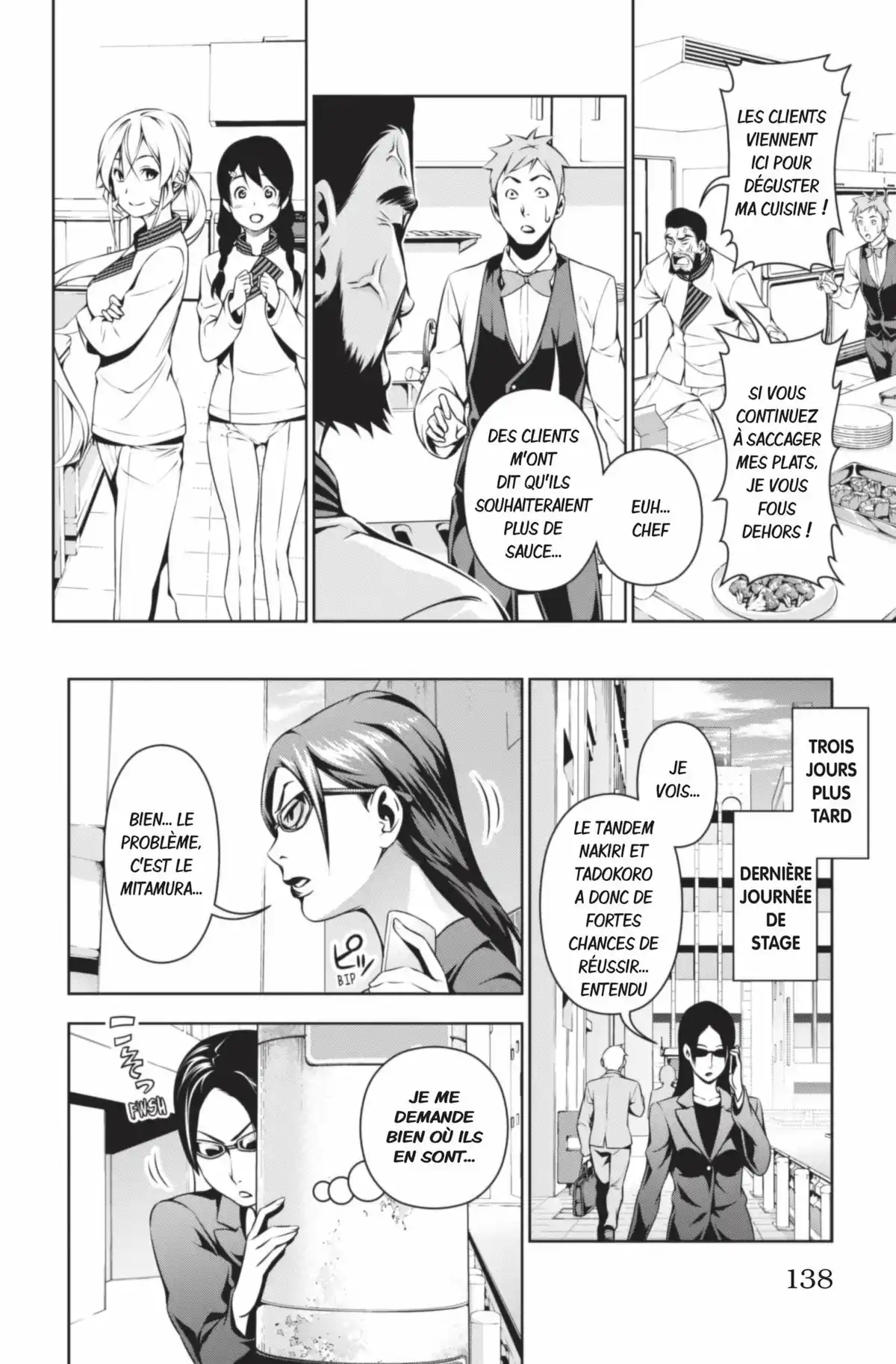 Food Wars ! Volume 13 page 138
