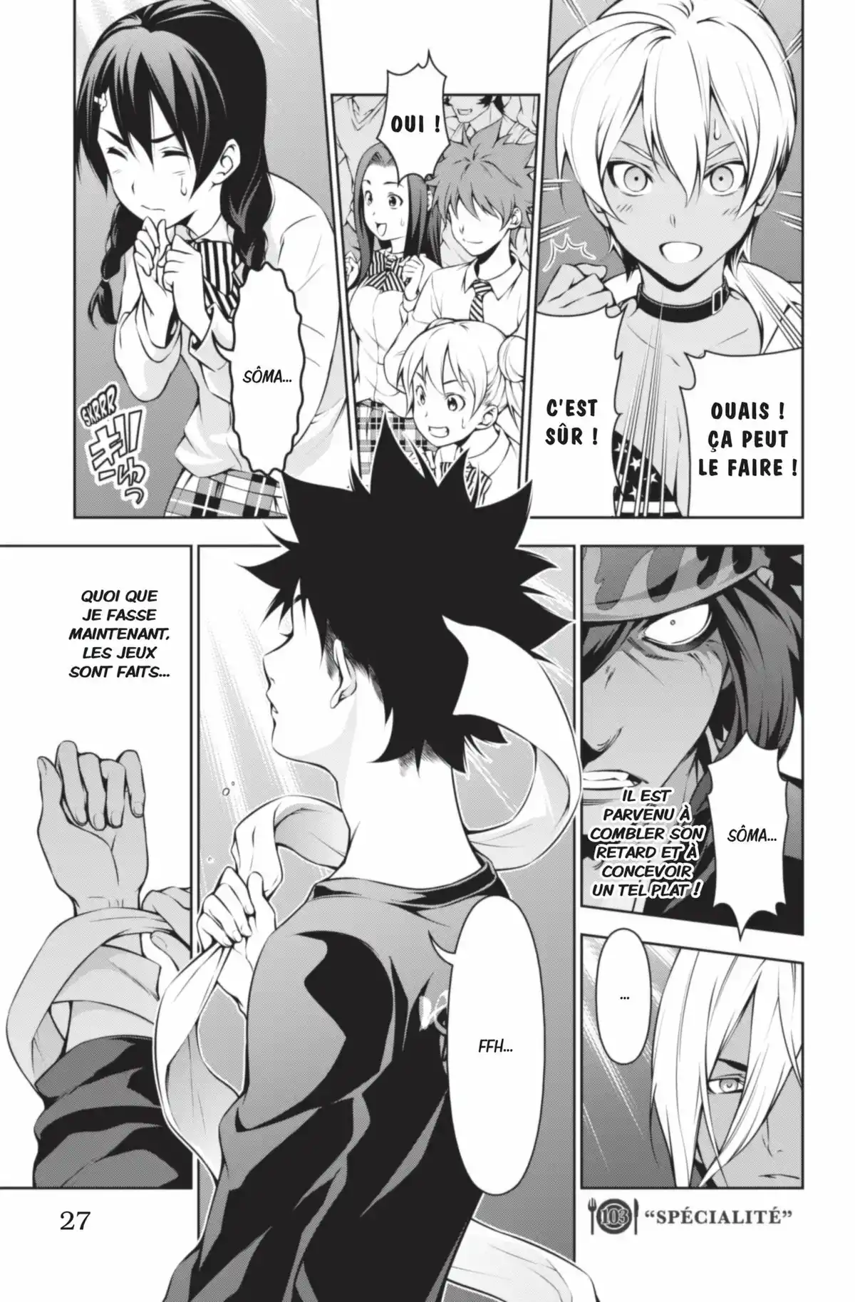 Food Wars ! Volume 13 page 27