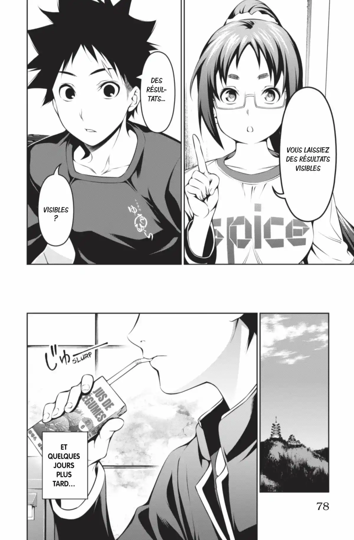 Food Wars ! Volume 13 page 78