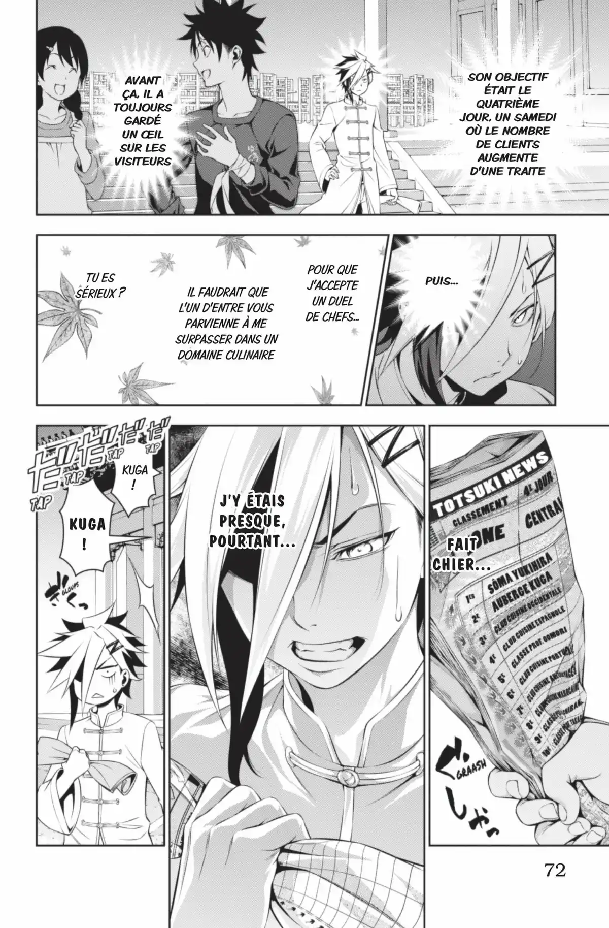 Food Wars ! Volume 16 page 72