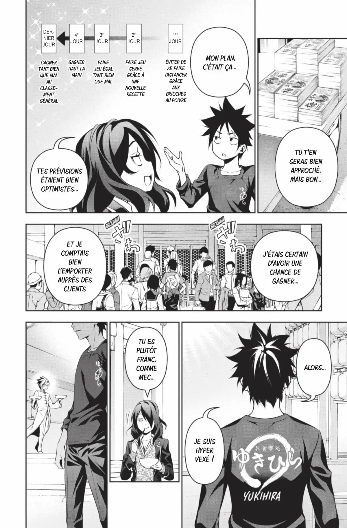 Food Wars ! Volume 16 page 76