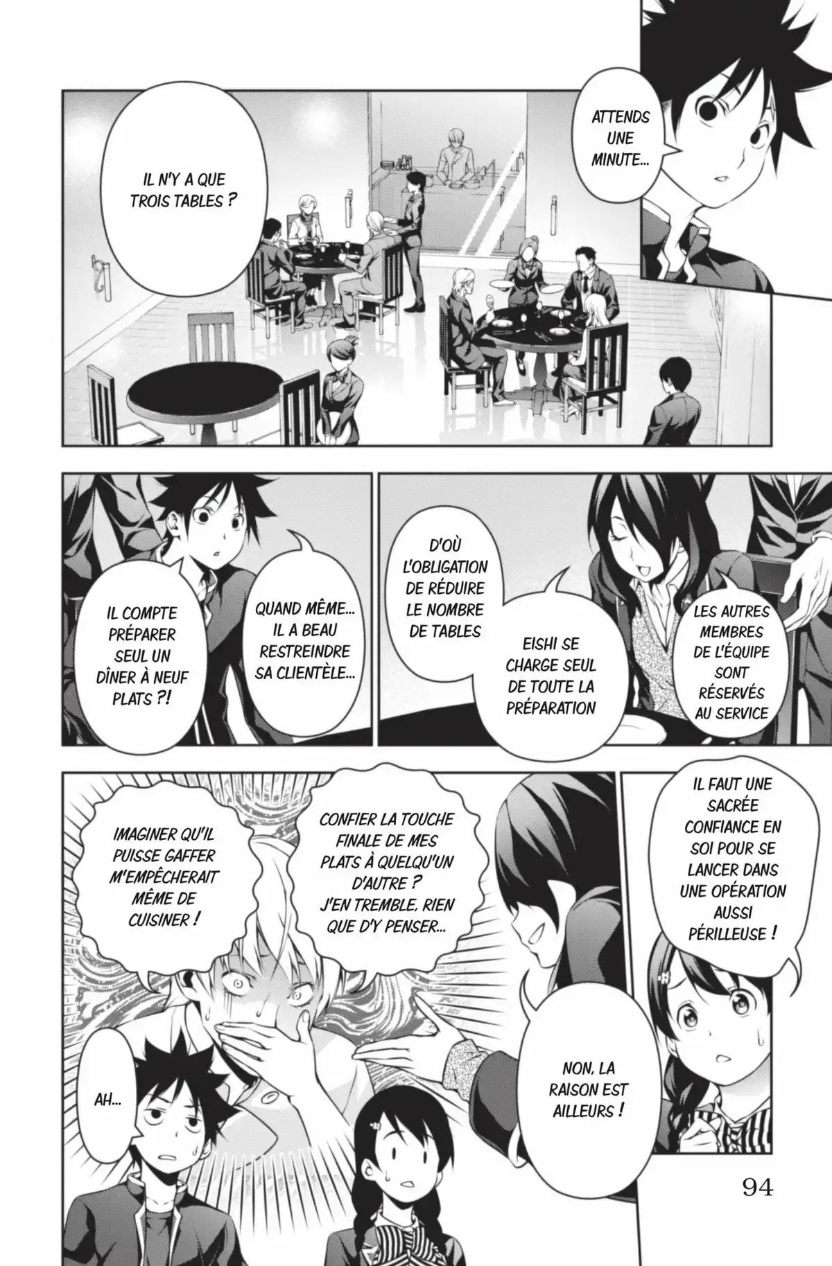 Food Wars ! Volume 16 page 94