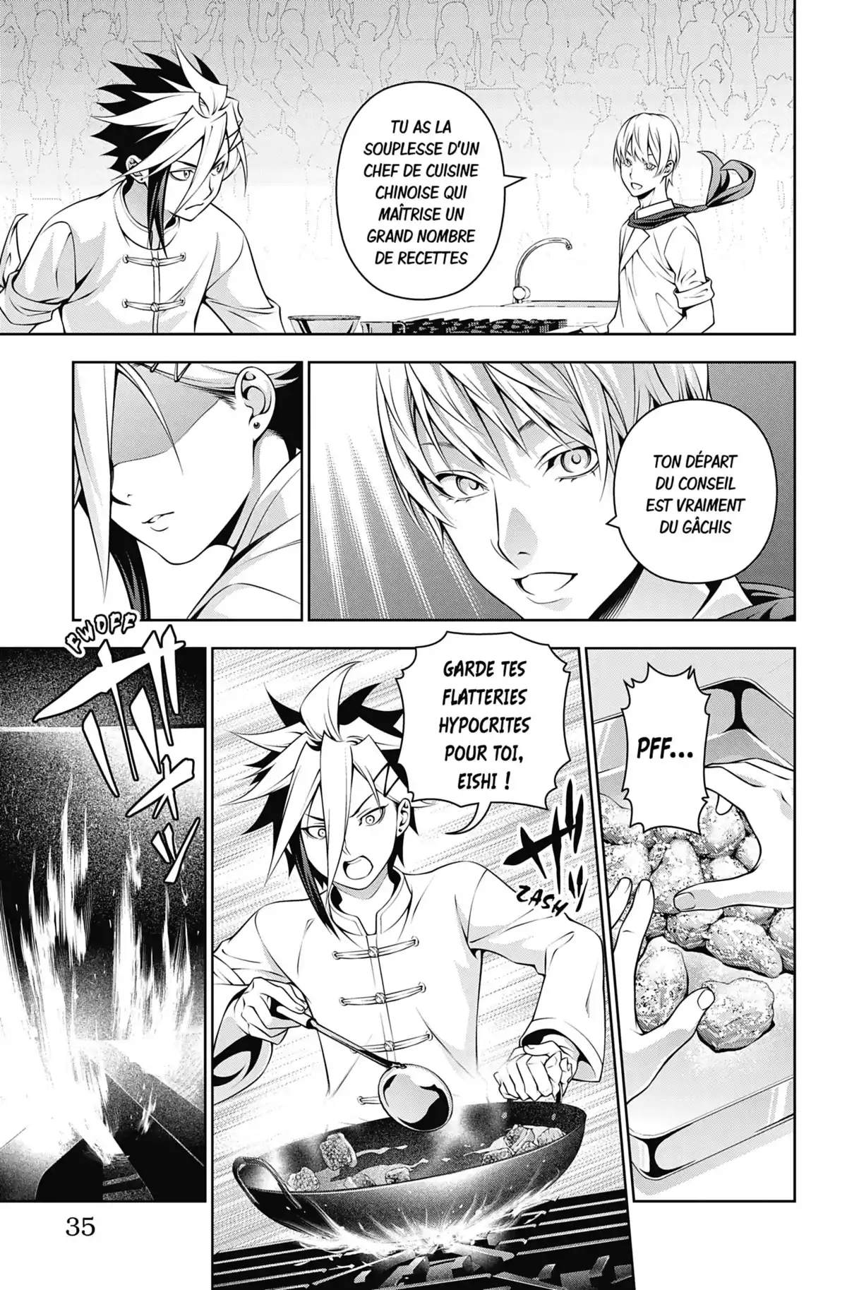 Food Wars ! Volume 26 page 35