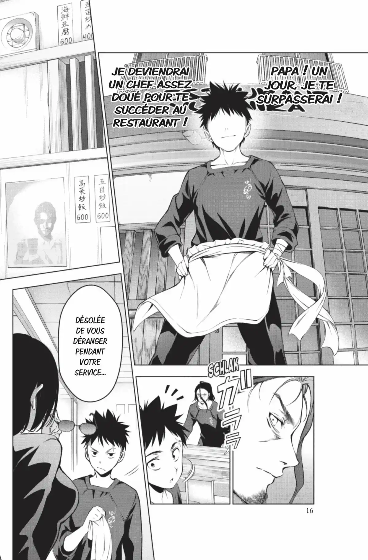 Food Wars ! Volume 1 page 16