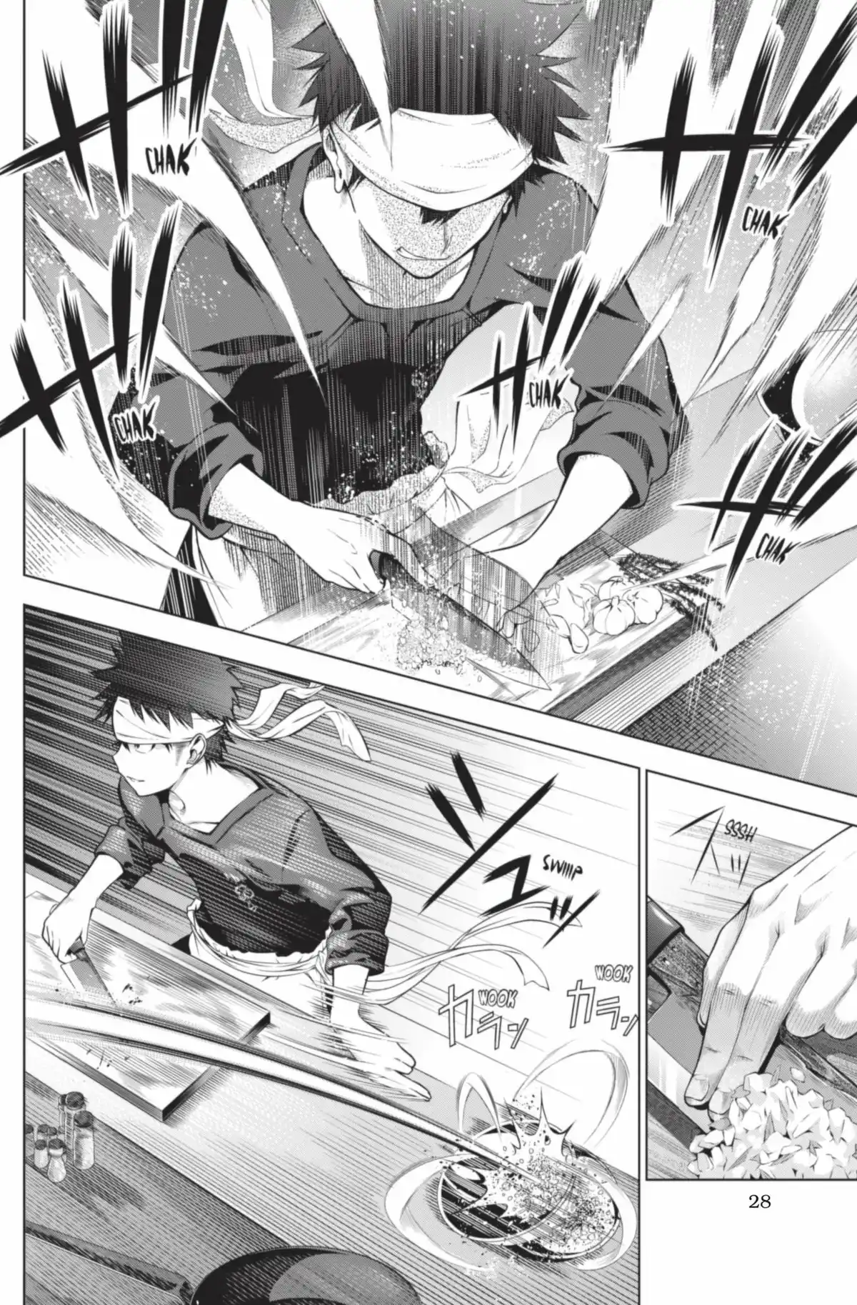 Food Wars ! Volume 1 page 28