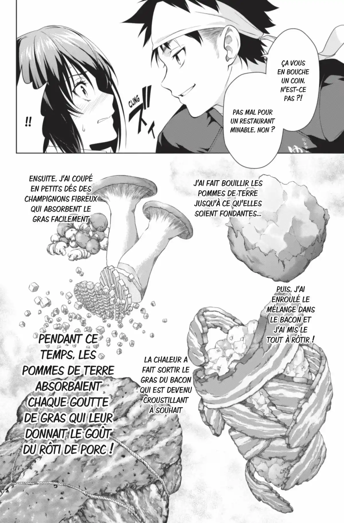 Food Wars ! Volume 1 page 36