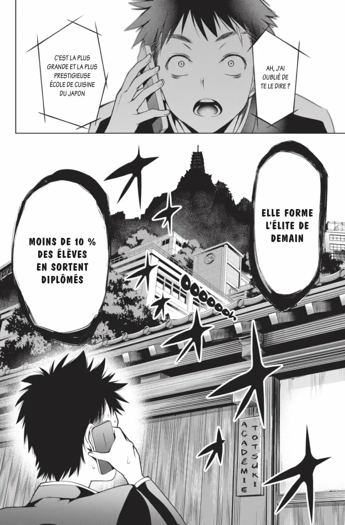 Food Wars ! Volume 1 page 50