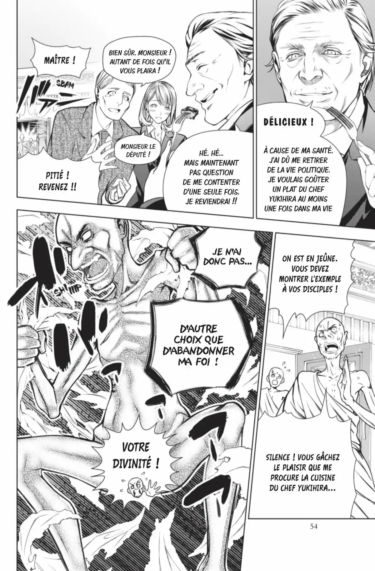 Food Wars ! Volume 1 page 54