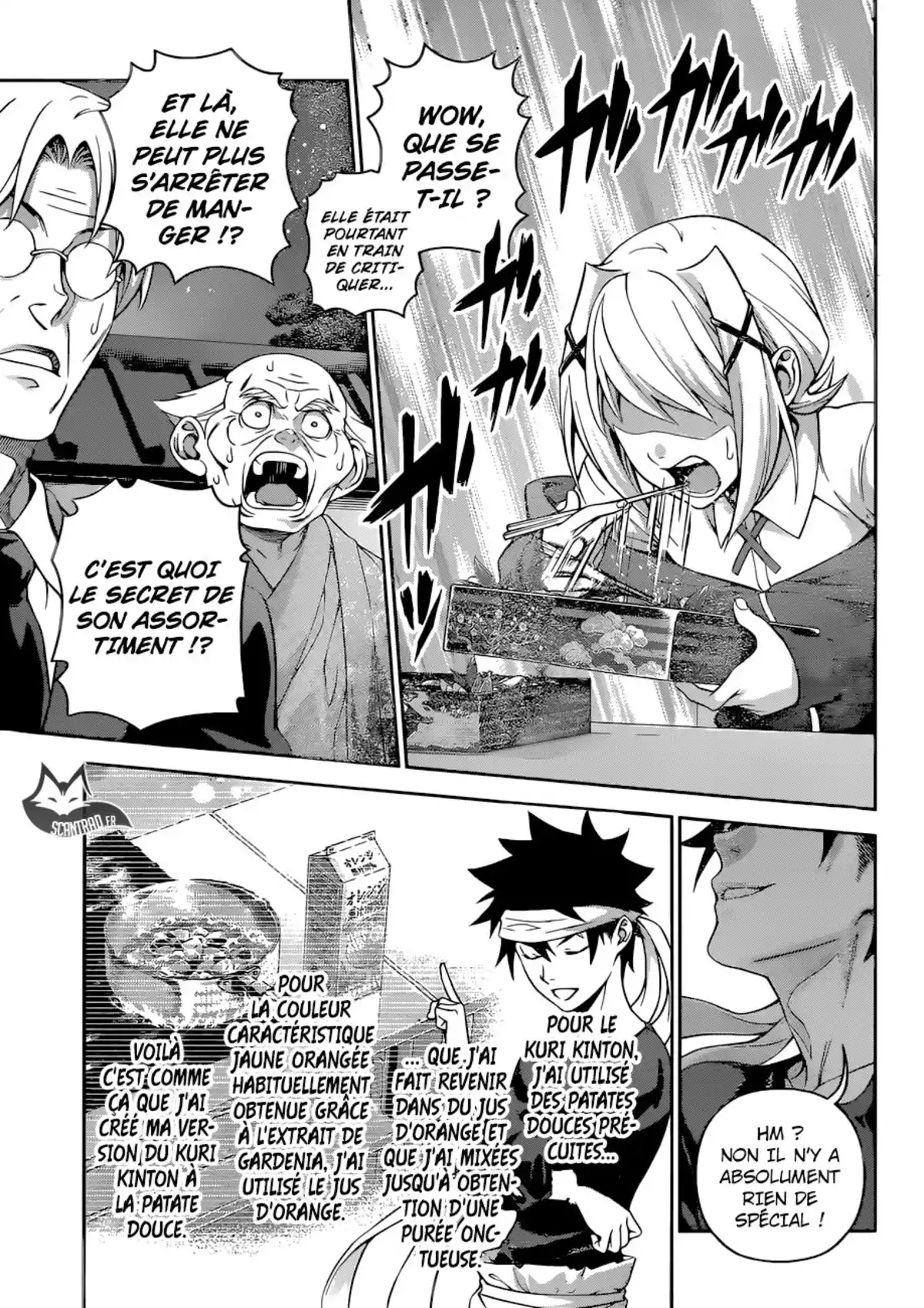 Food Wars ! Volume 33 page 129