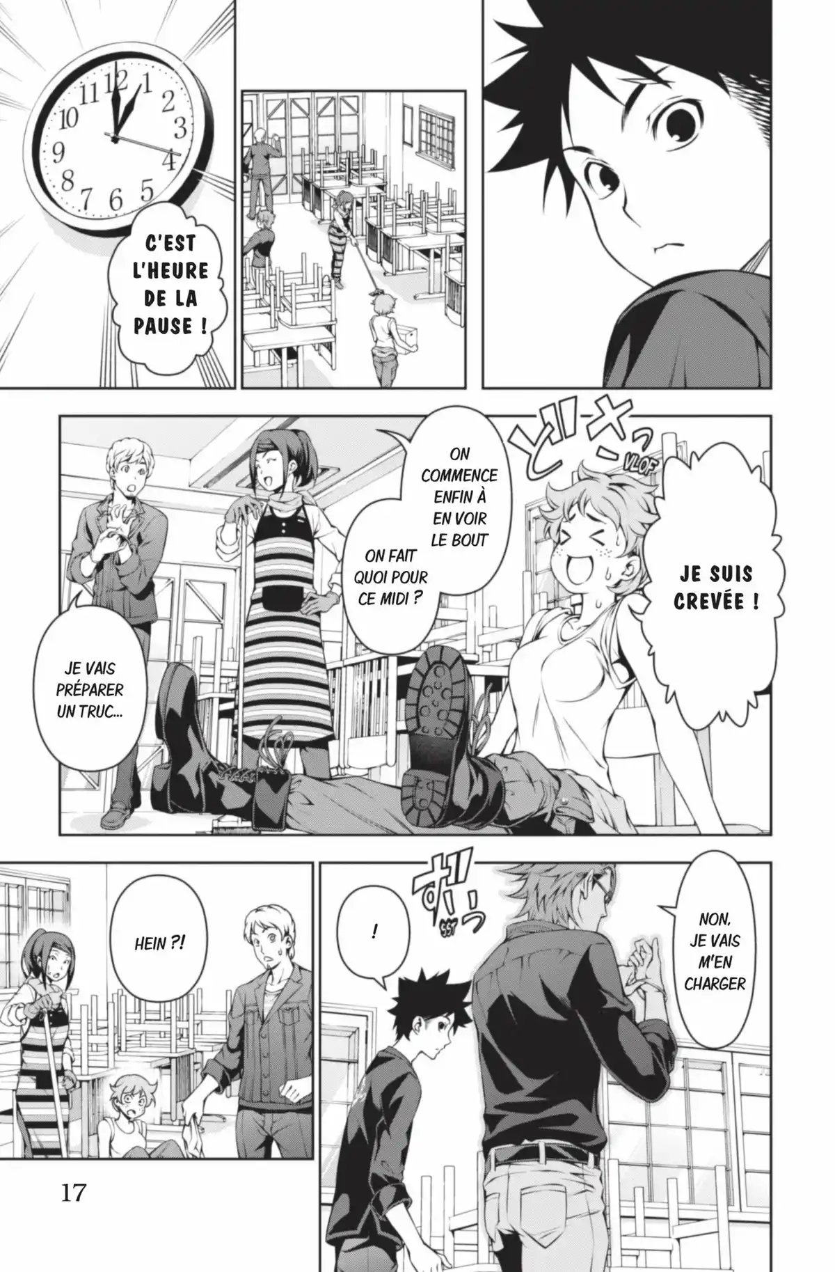 Food Wars ! Volume 14 page 17