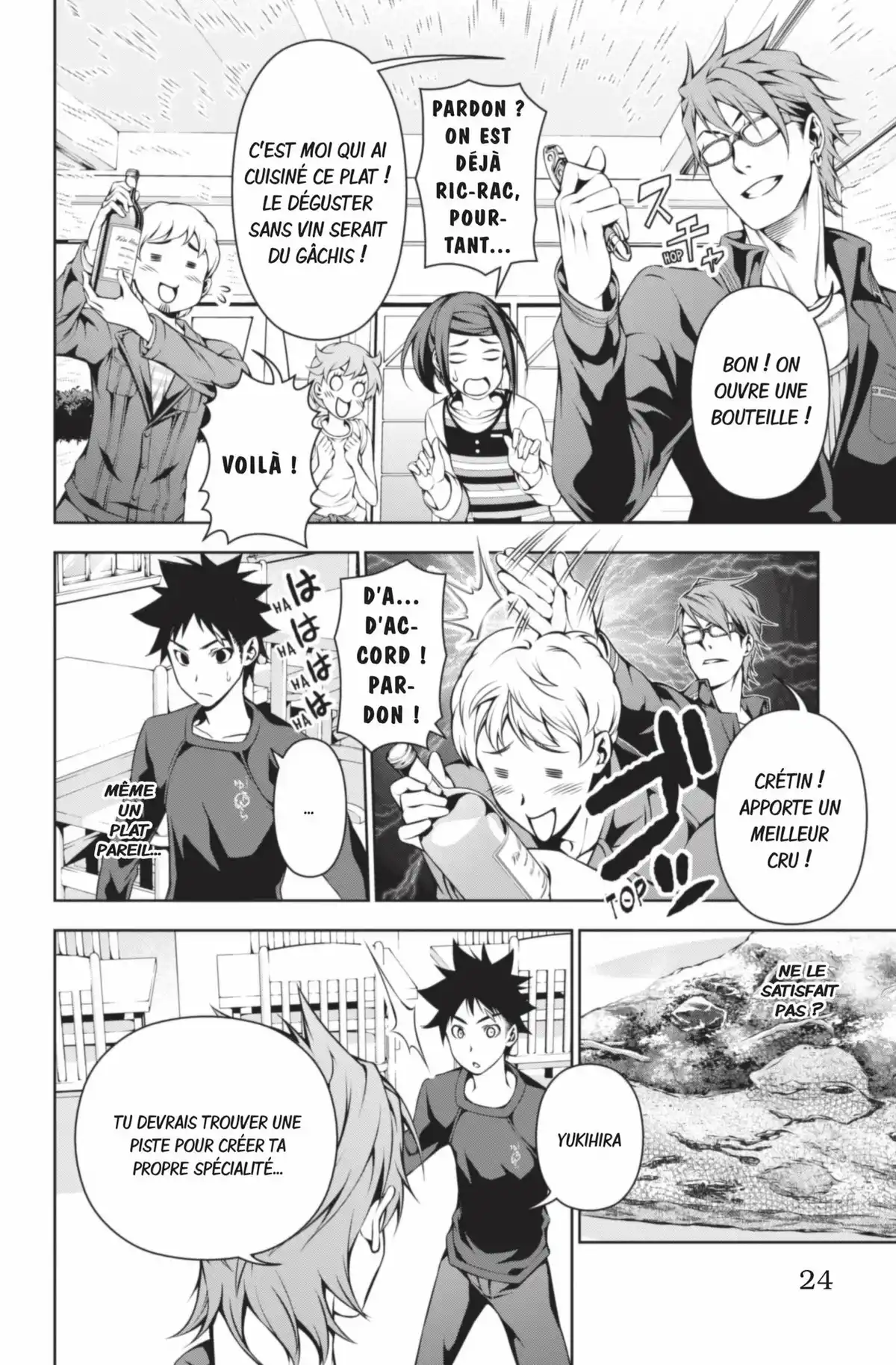 Food Wars ! Volume 14 page 24