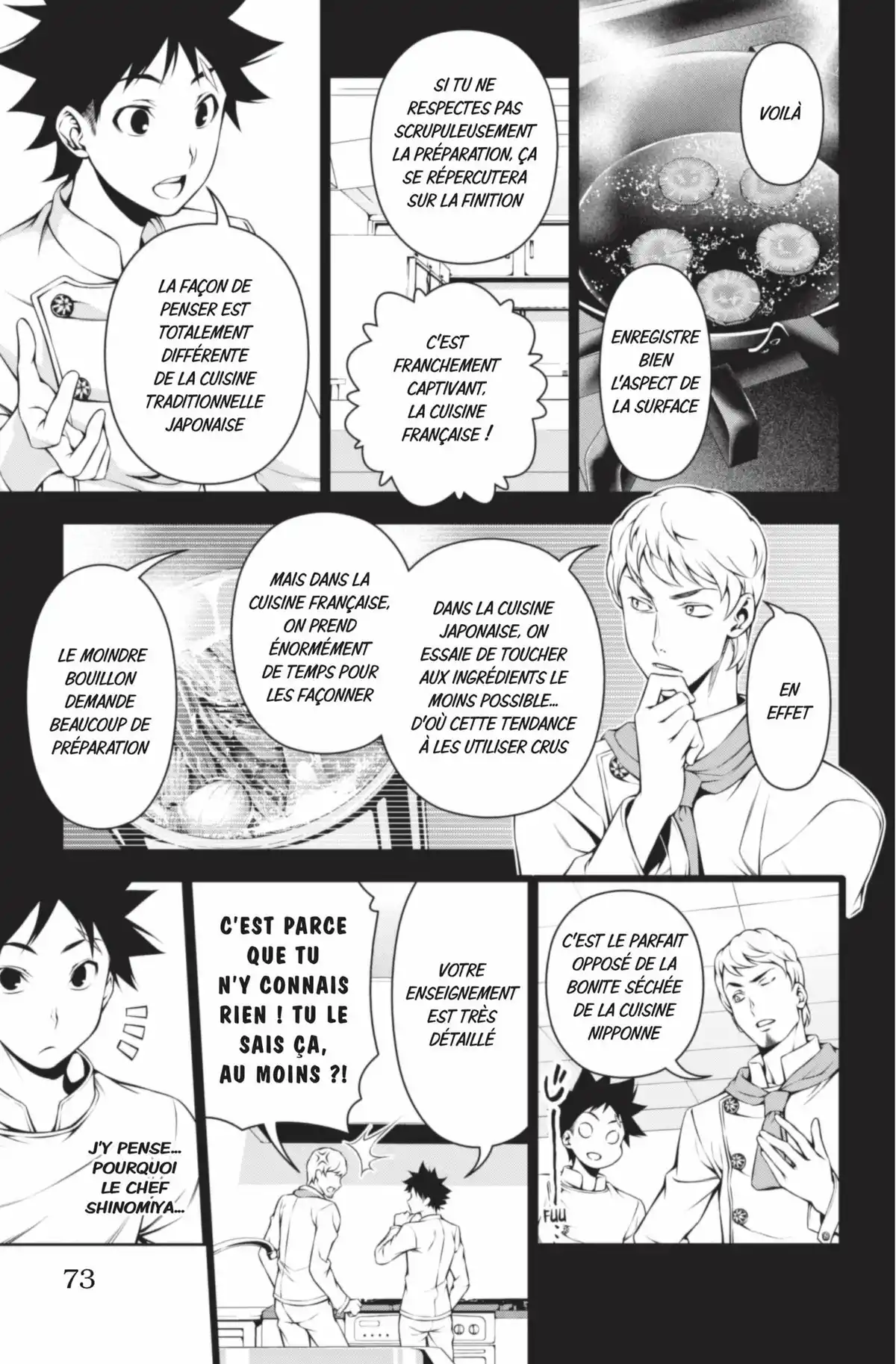 Food Wars ! Volume 14 page 73