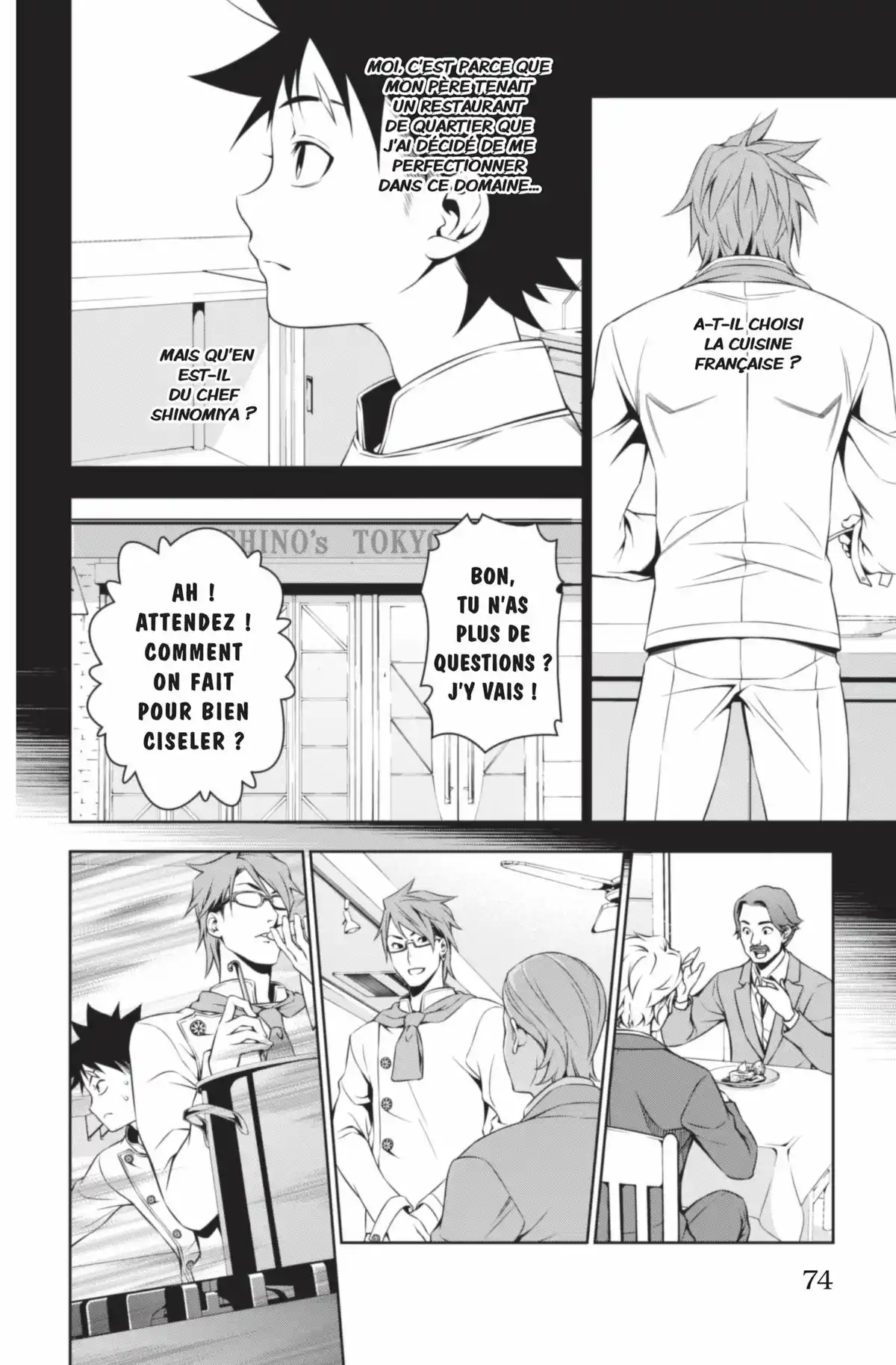 Food Wars ! Volume 14 page 74