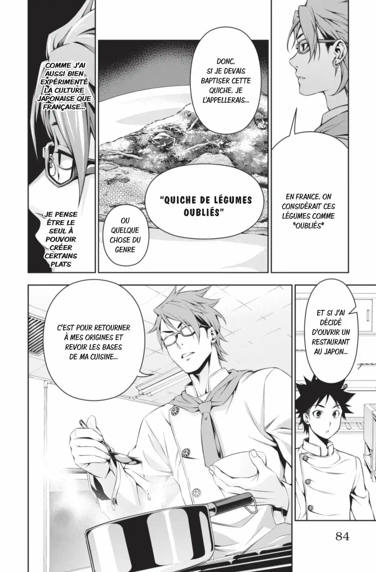Food Wars ! Volume 14 page 84