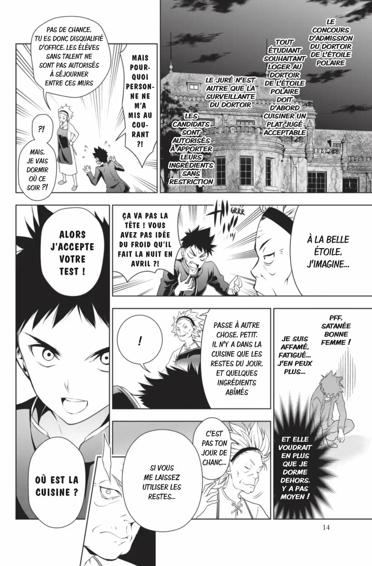 Food Wars ! Volume 2 page 14