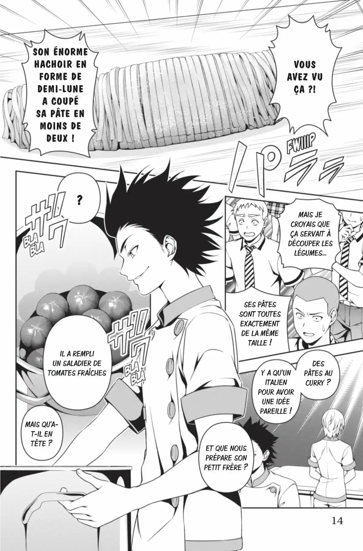 Food Wars ! Volume 7 page 14